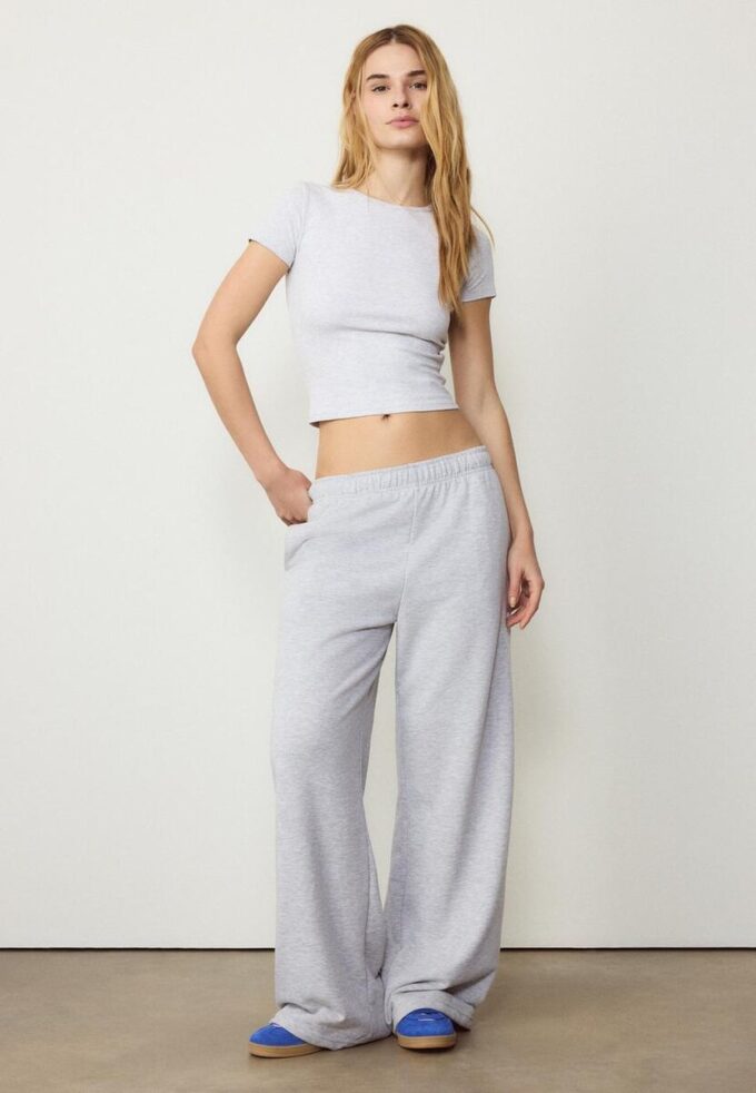 Basisplagg T-skjorte med smal passform