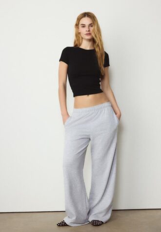 Basisplagg T-skjorte med smal passform