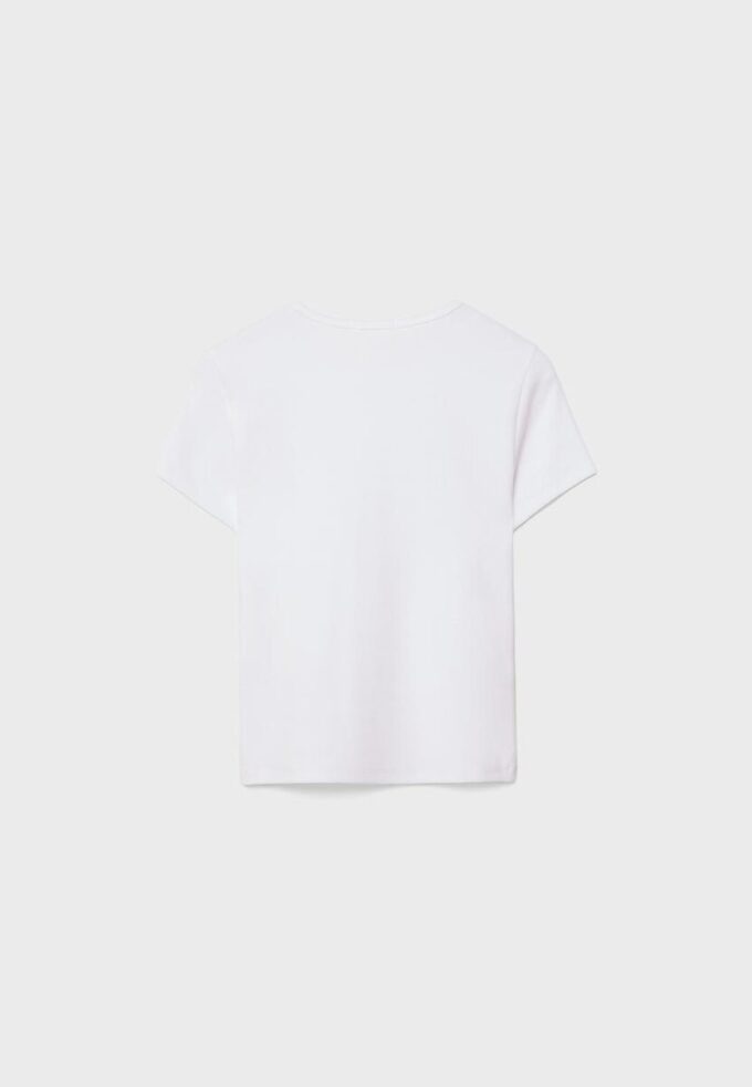 Basisplagg T-skjorte med smal passform