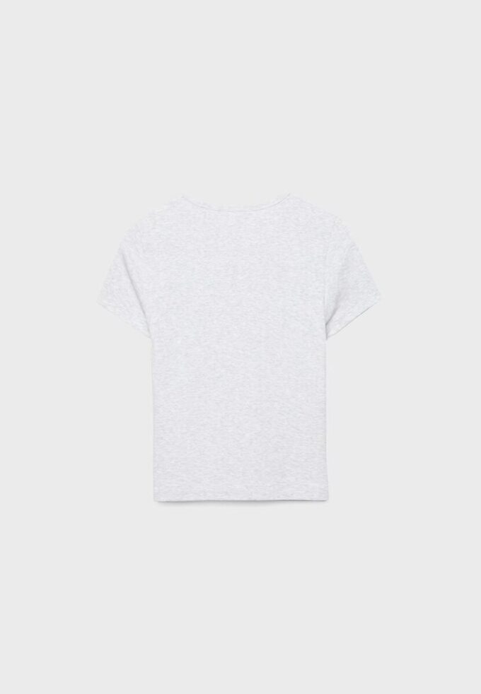 Basisplagg T-skjorte med smal passform