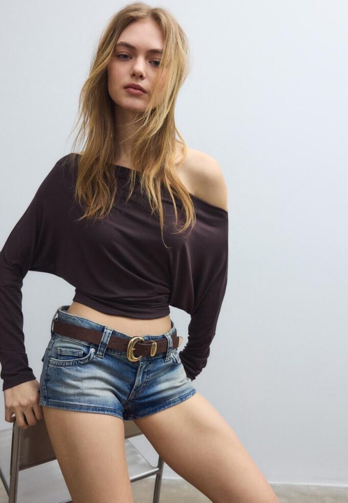 Belte med klumpete spenne