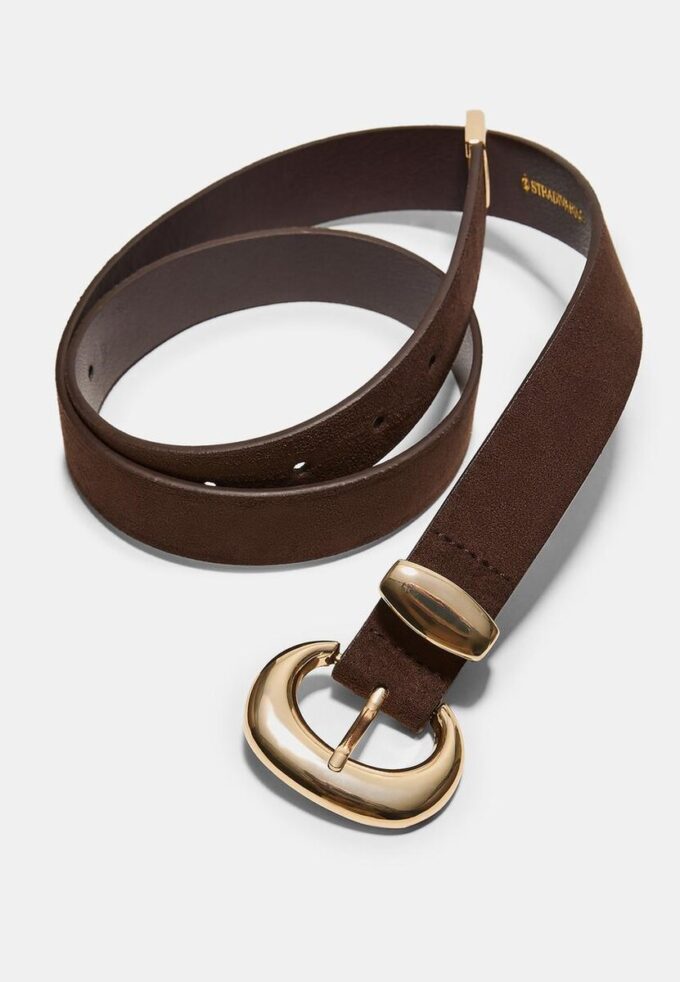 Belte med klumpete spenne