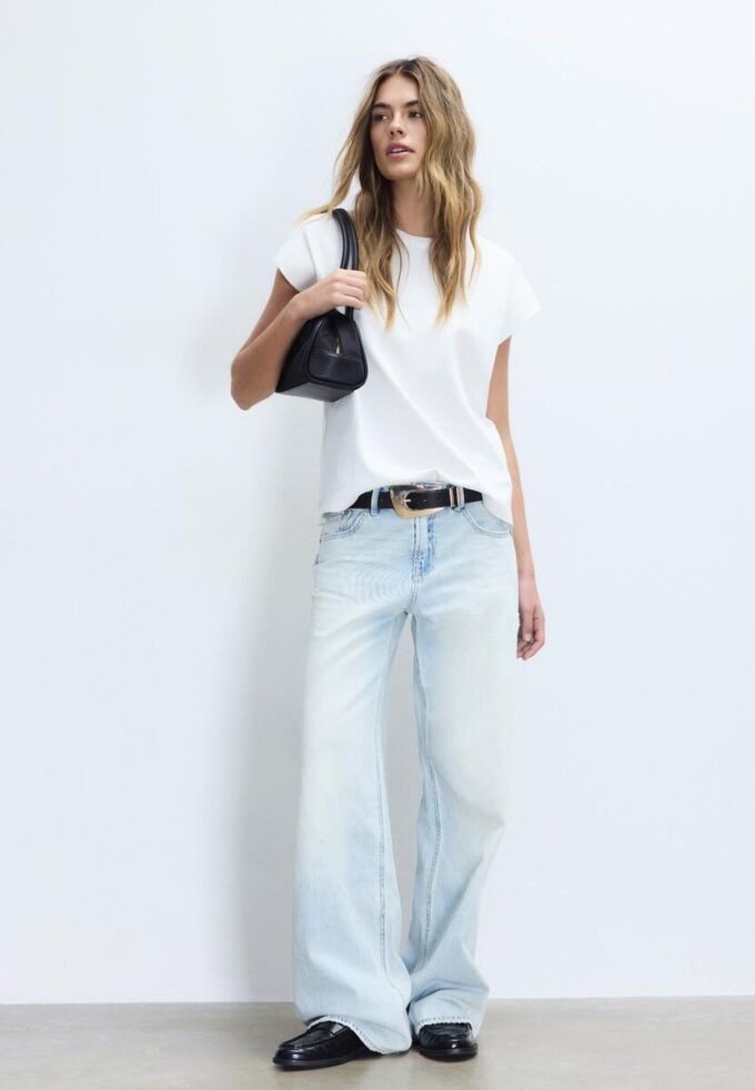 Belter med avlang spenne