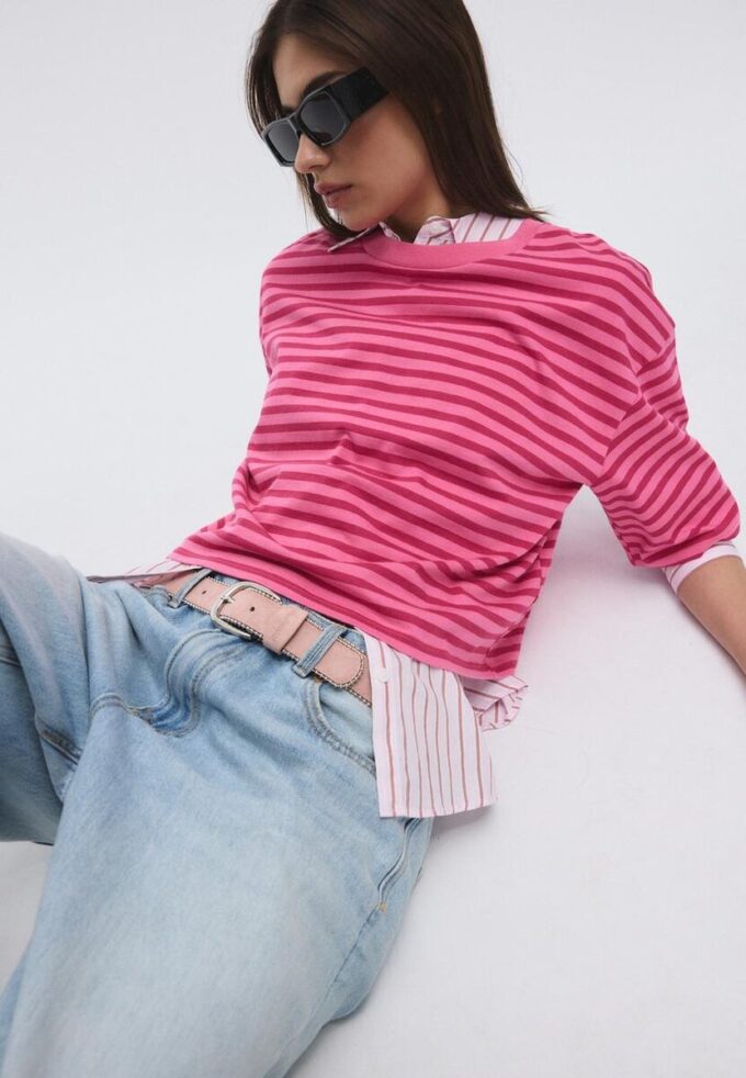 Belter med perler på siden