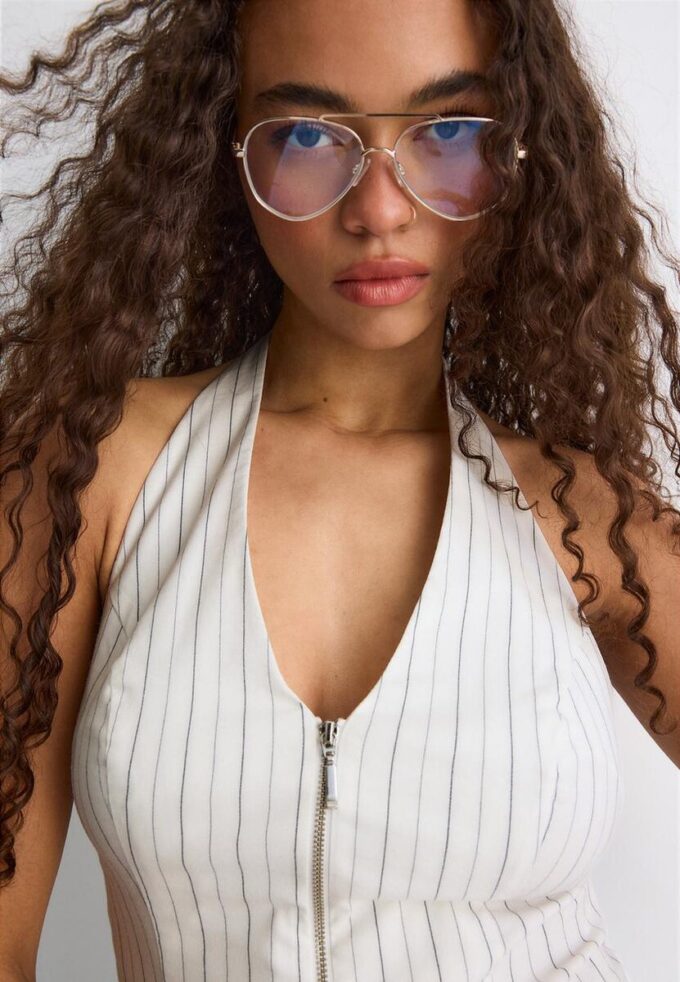 Bengaline halterneck-topper