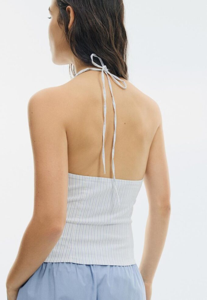 Bengaline halterneck-topper