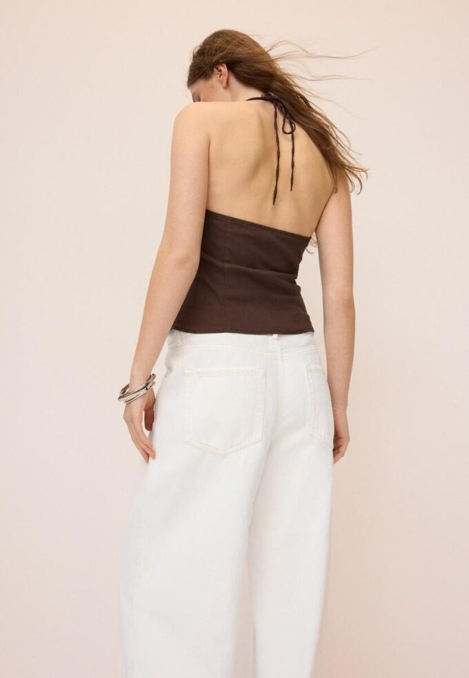 Bengaline halterneck-topper