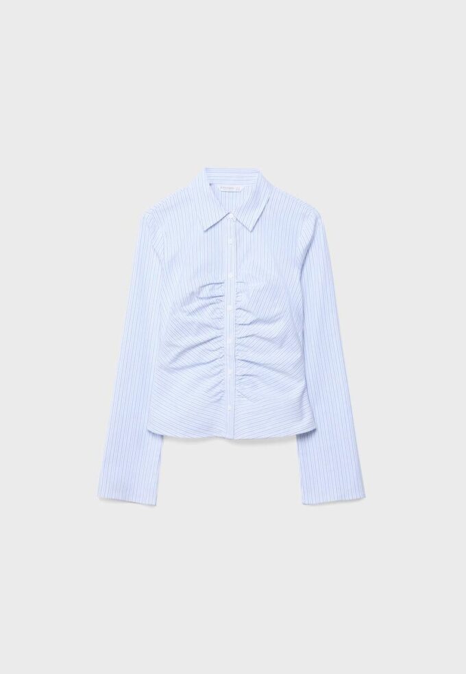 Bengaline-skjorte med rynker