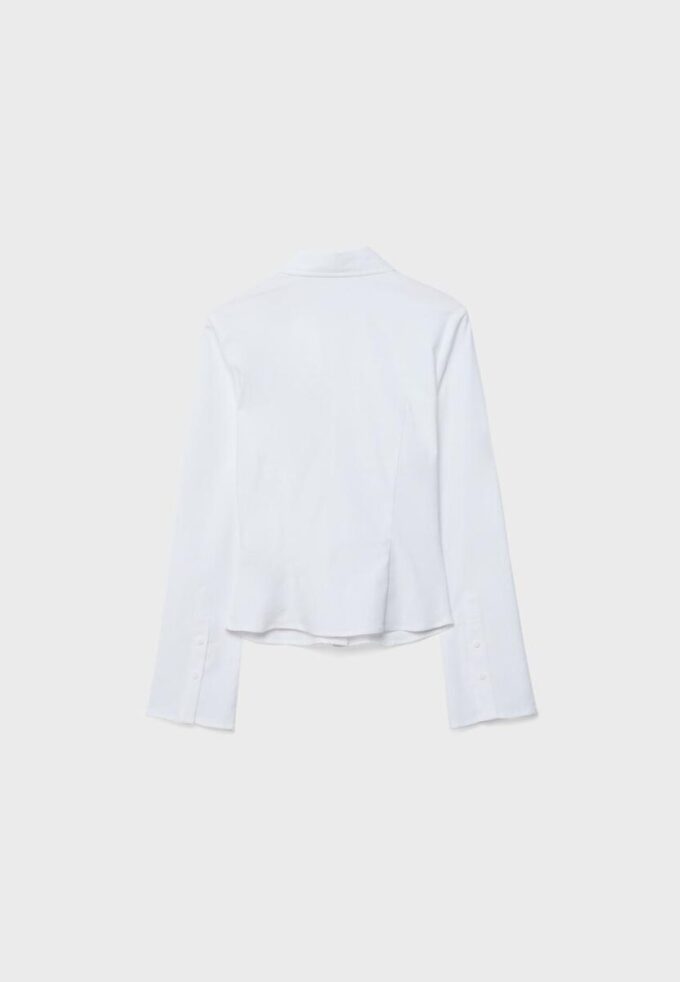 Bengaline-skjorte med rynker