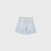 Bermudashorts i denim med belte