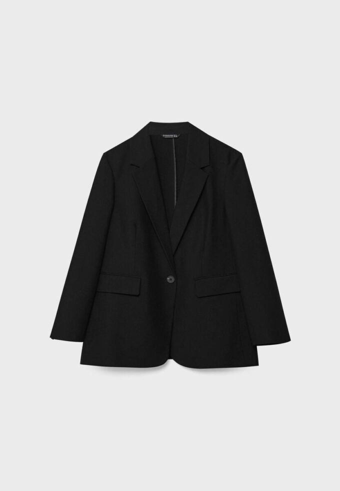 Blazer med normal passform