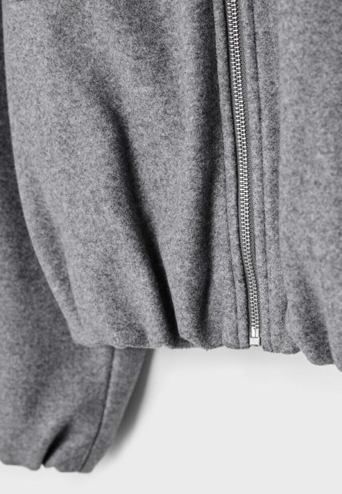 Bomberjakke i Soft-Touch-stoff