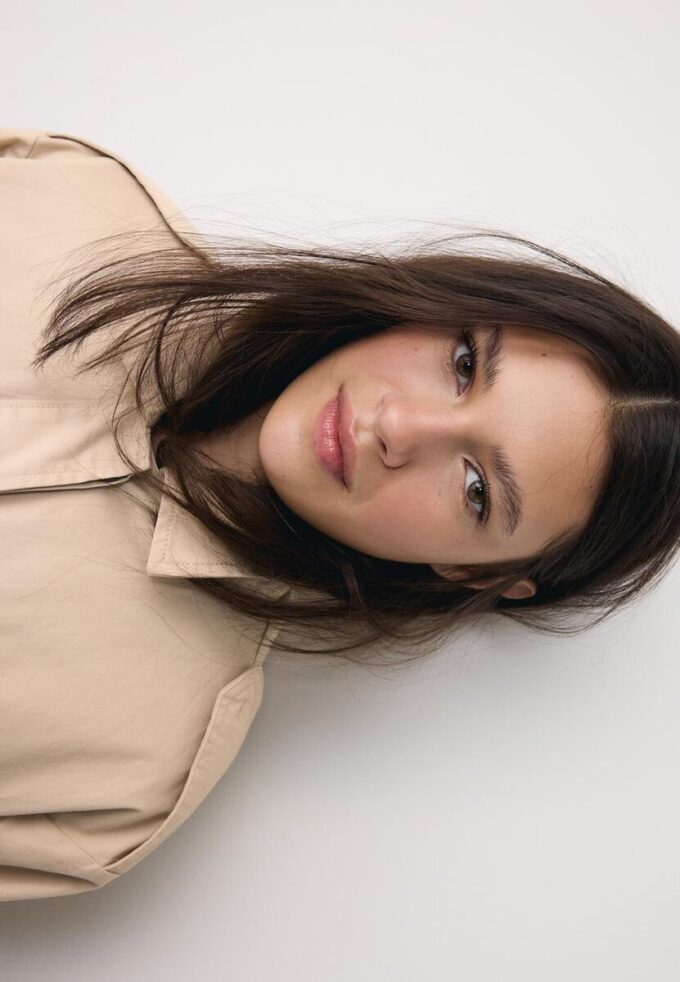 Bomullsparka med lommer