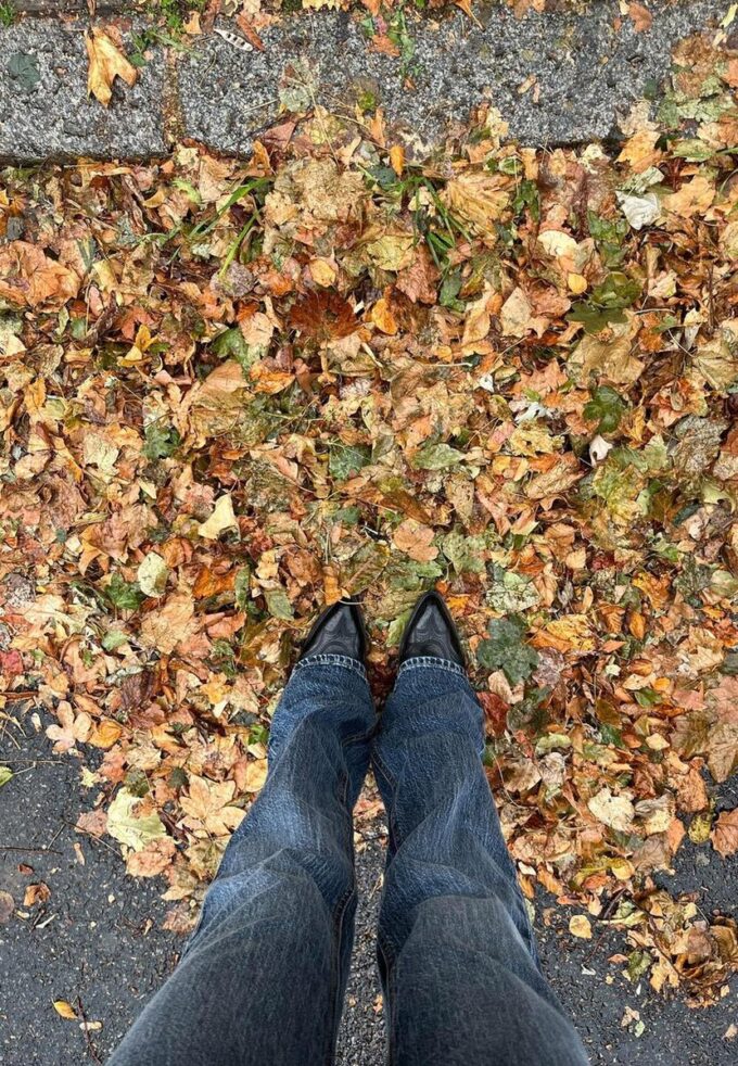 Bootcut-jeans med lav midje