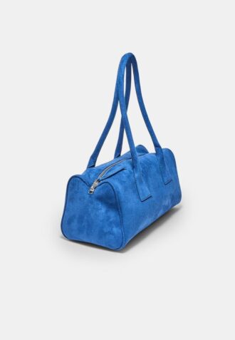 Bowlingbag i imitert semsket skinn