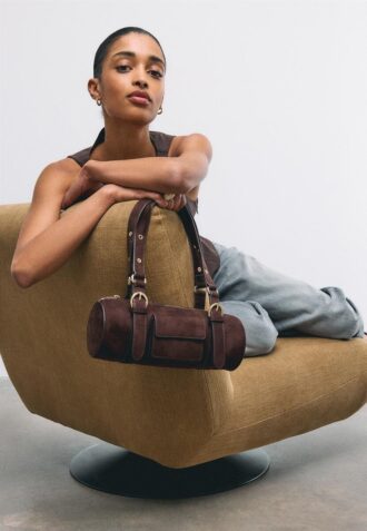 Bowlingbag med metalldetaljer