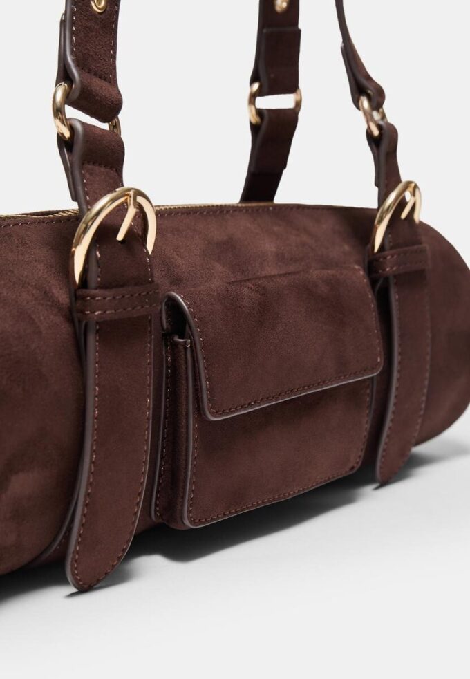 Bowlingbag med metalldetaljer