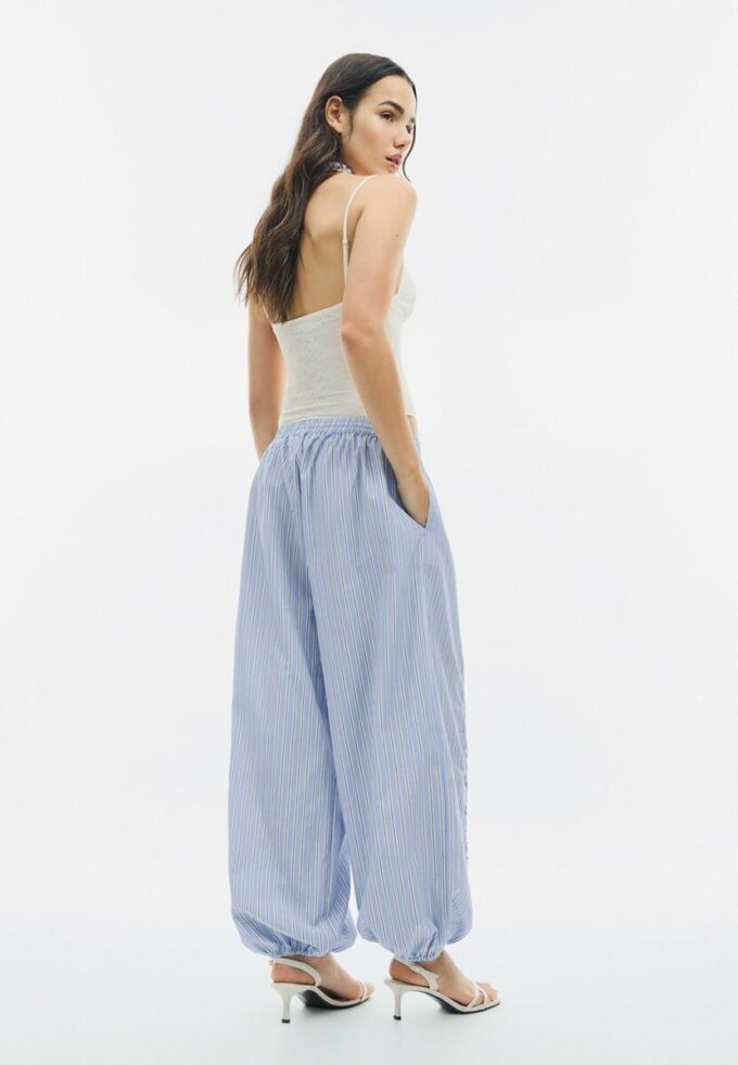 Broderte ballongbukser