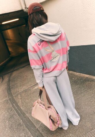 Bugs Bunny strikket poloshirt