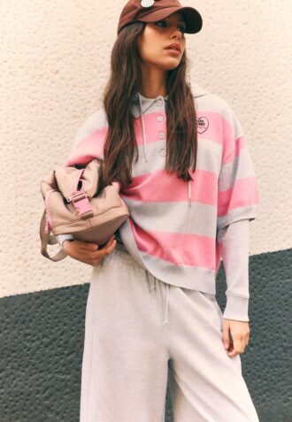 Bugs Bunny strikket poloshirt