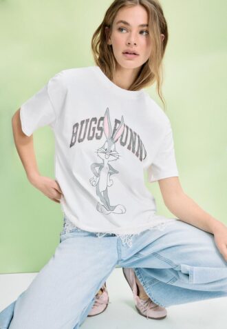 Bugs Bunny T-skjorte med blonder