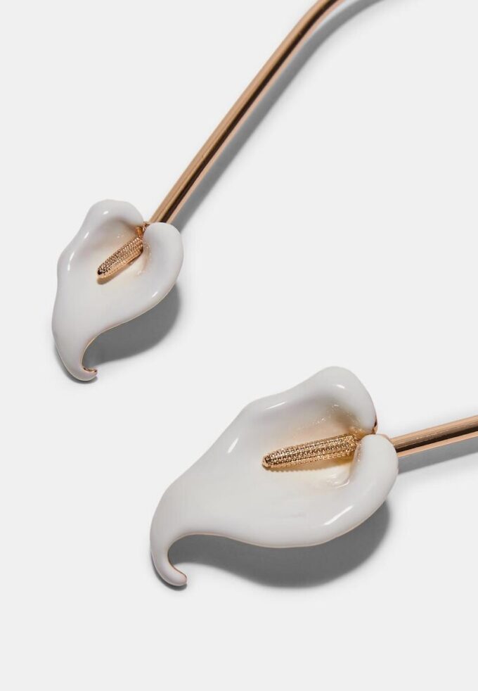 Calla Lily blomsterhalskjede