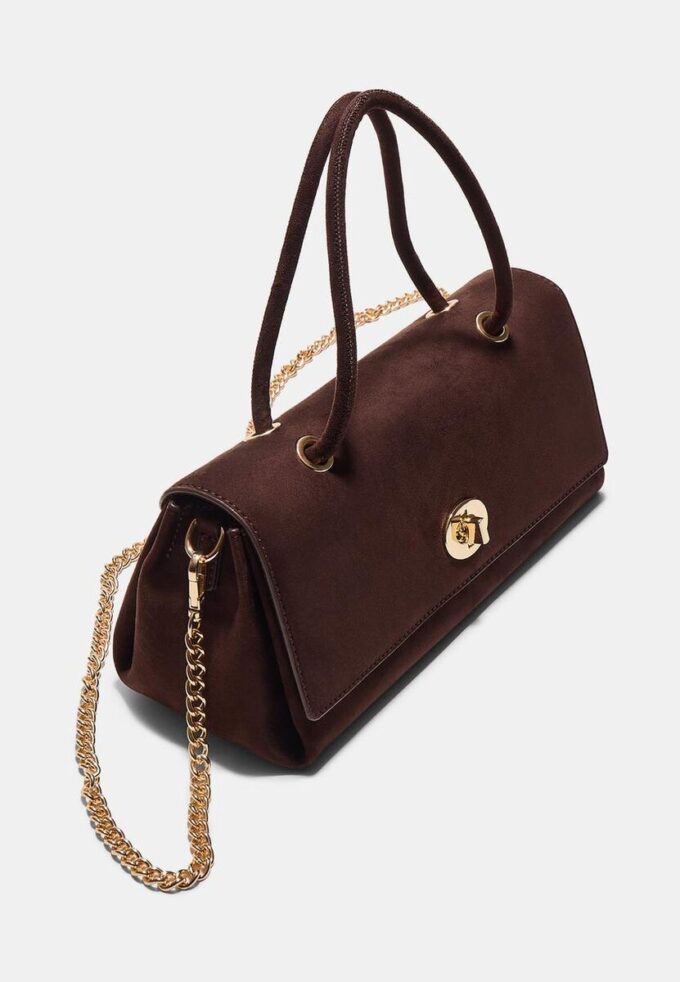 City-veske med dobbelt håndtak