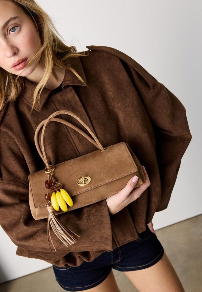 City-veske med dobbelt håndtak