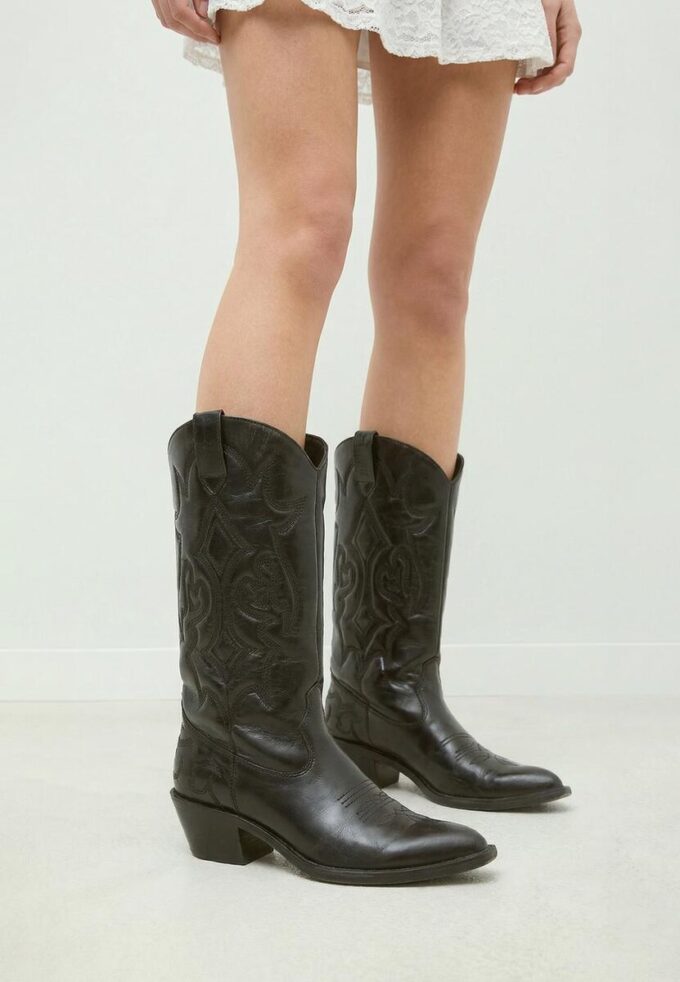 Cowboystøvler med hæl