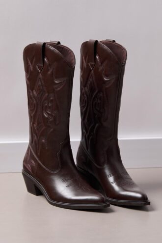 Cowboystøvler med hæl