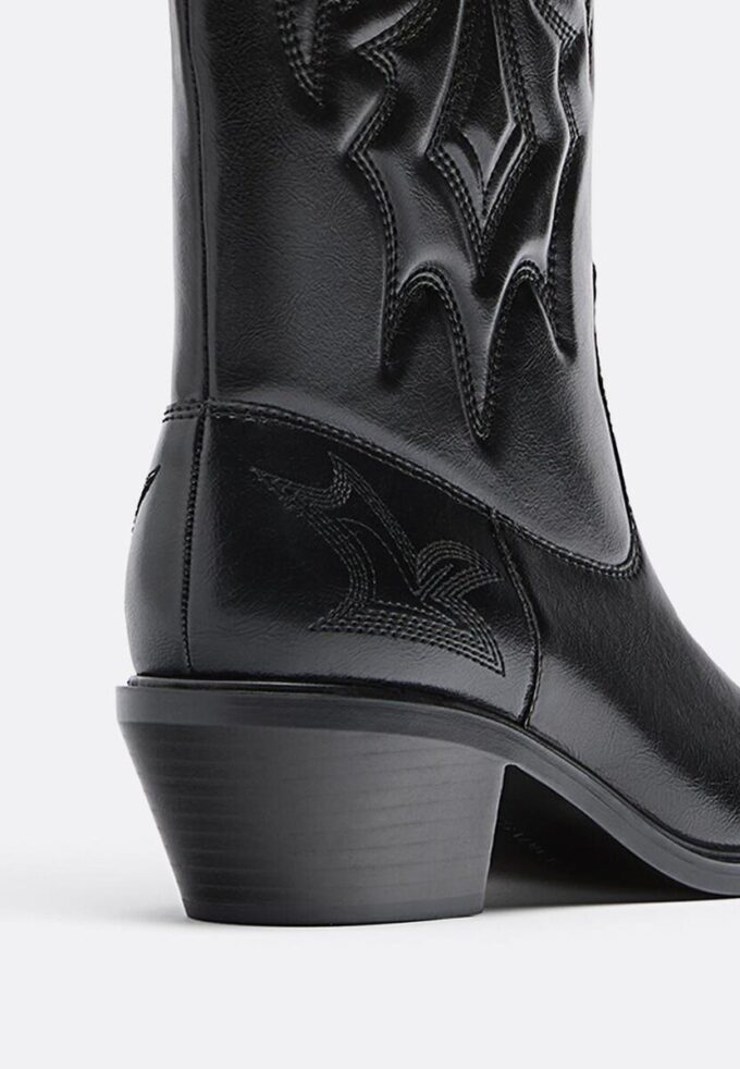 Cowboystøvler med hæl