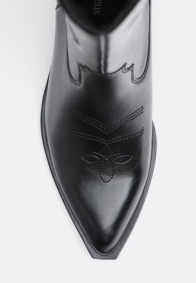 Cowboystøvler med hæl