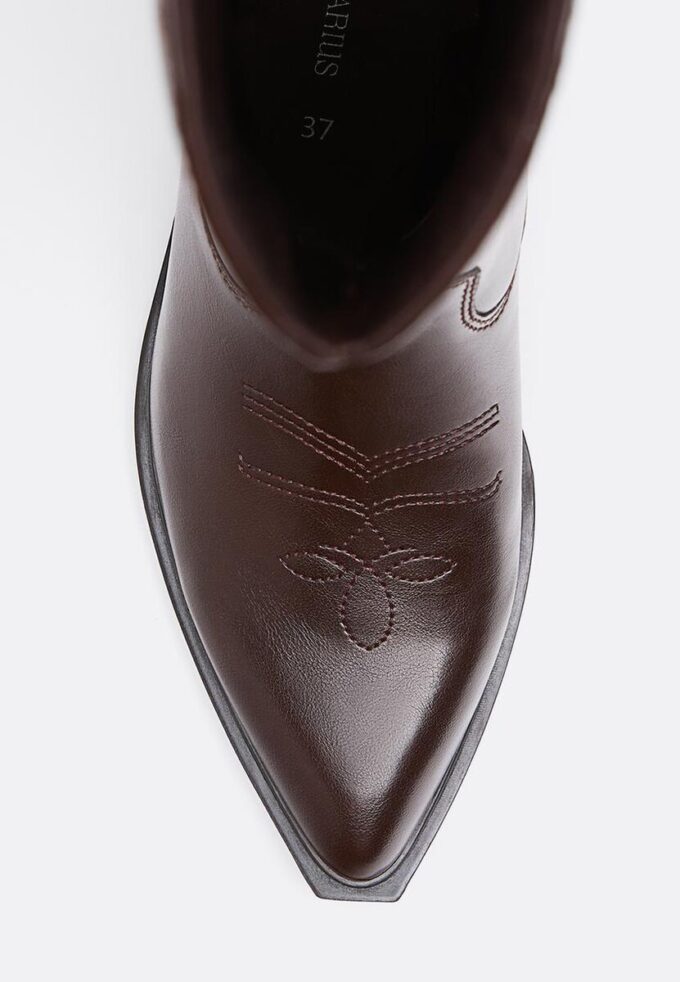 Cowboystøvler med hæl