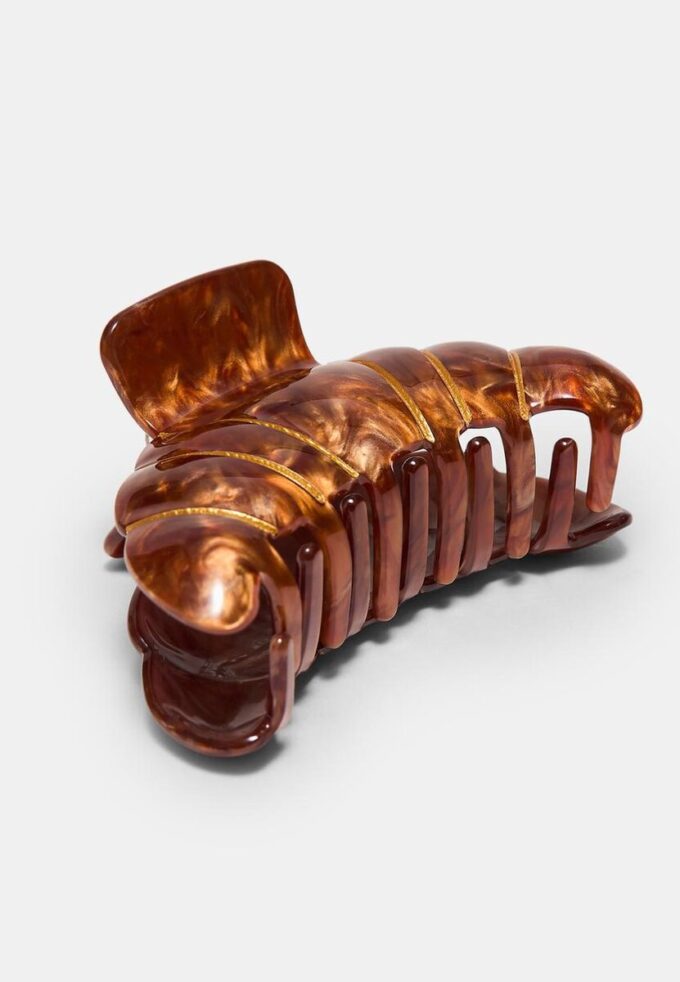 Croissant-hårspenne