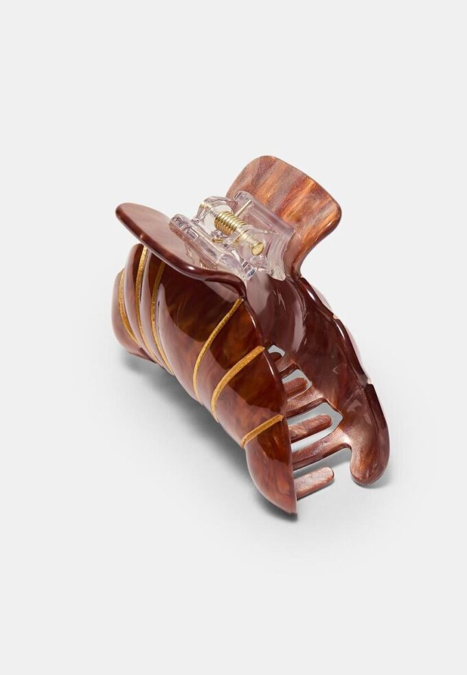 Croissant-hårspenne