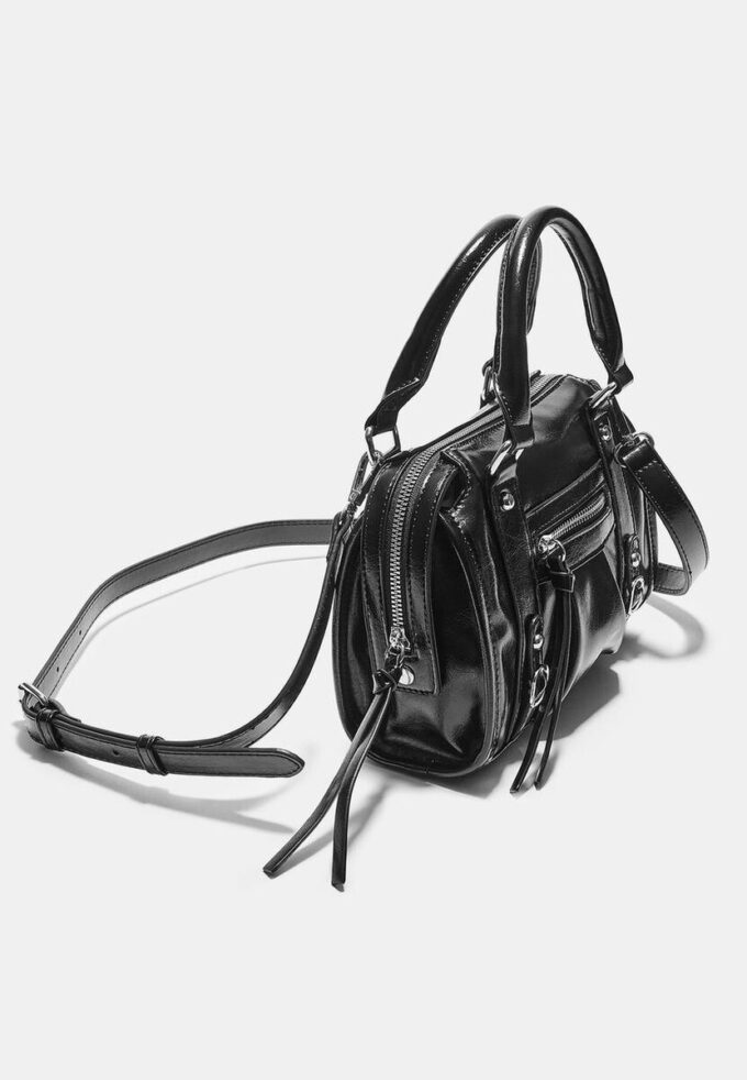Crossbody-veske i imitert skinn