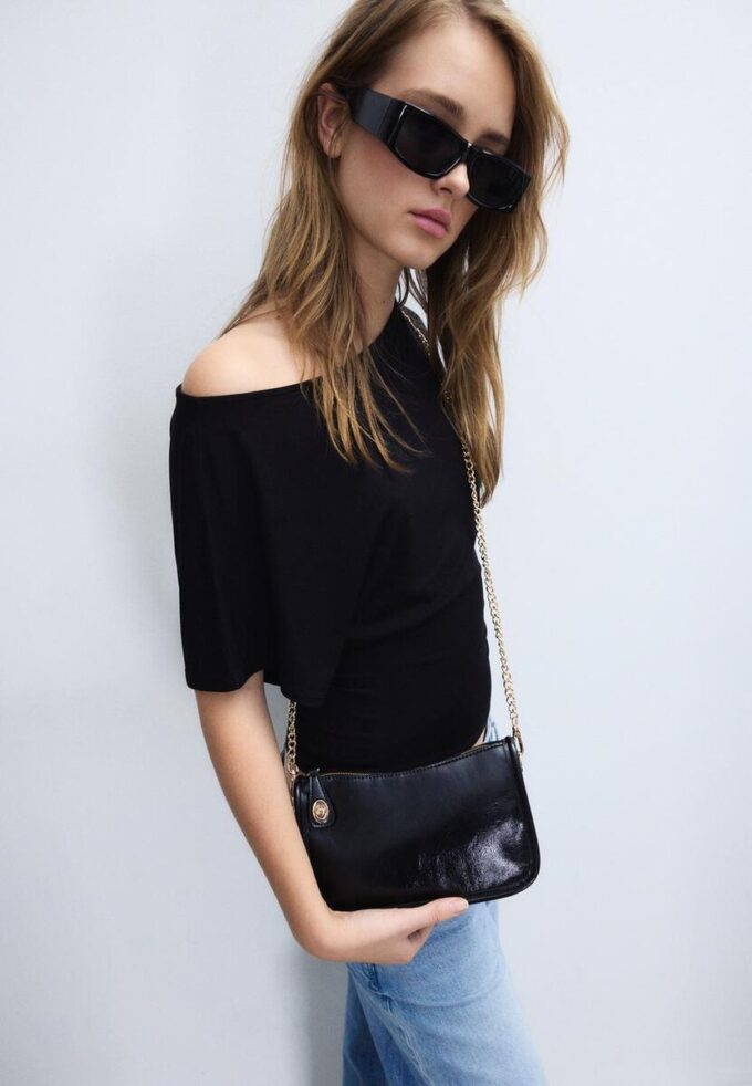 Crossbody-veske med flere bærestillinger