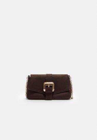 Crossbody-veske med uregelmessig spenne