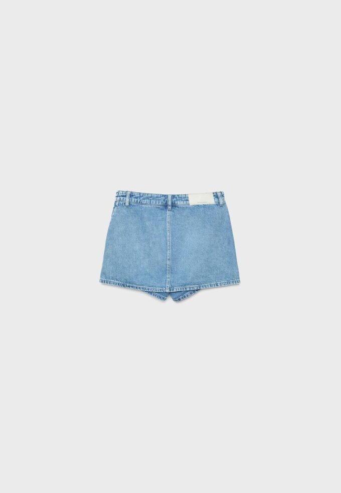 Crossover-jeanskort Skort