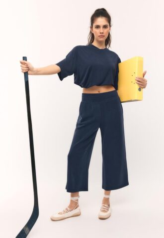 Culottes med myk følelse