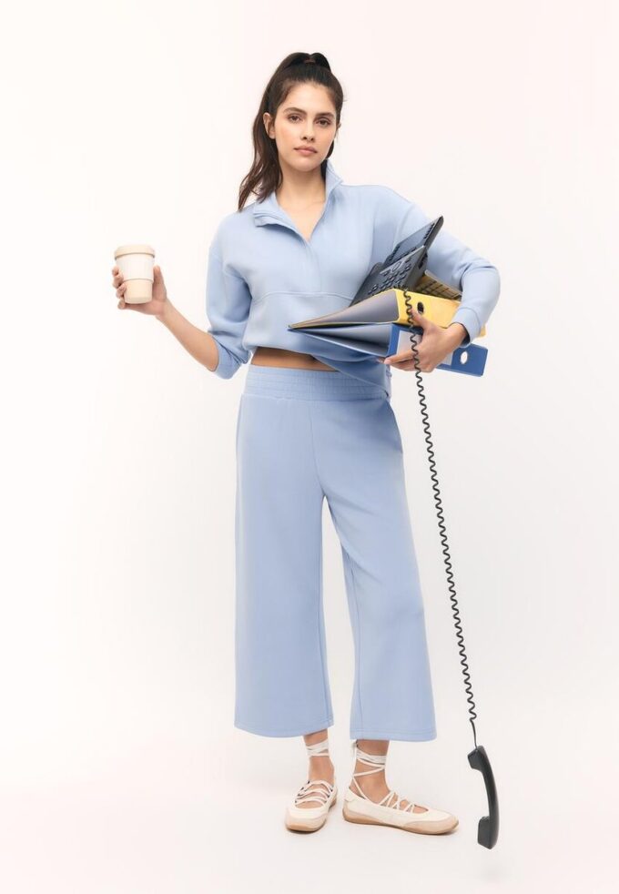 Culottes med myk følelse