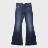 D04 Lavt sittende Flared jeans