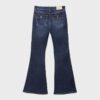 D04 Lavt sittende Flared jeans