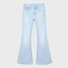 D04 Lavt sittende Flared jeans