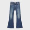 D04 Lavt sittende Flared jeans