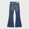 D04 Lavt sittende Flared jeans