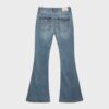 D04 Lavt sittende Flared jeans