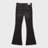 D04 Lavt sittende Flared jeans