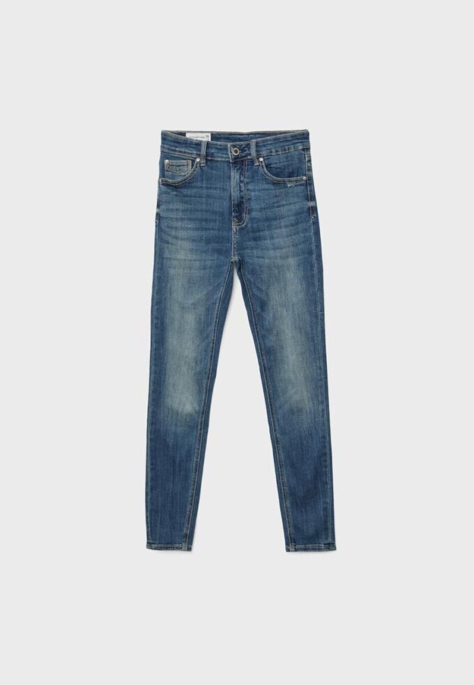 D07 Jeans med høy midje