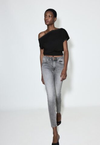 D07 Skinny-jeans med normal midje